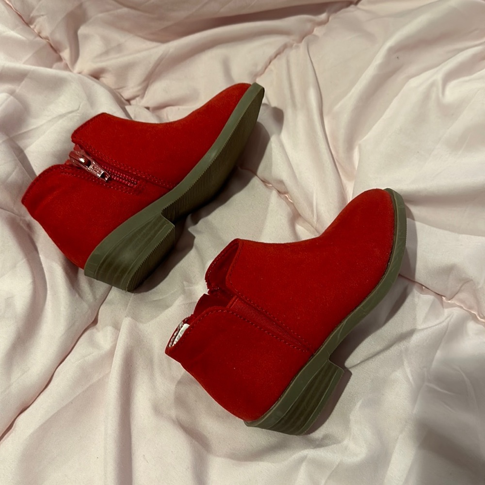 Red booties